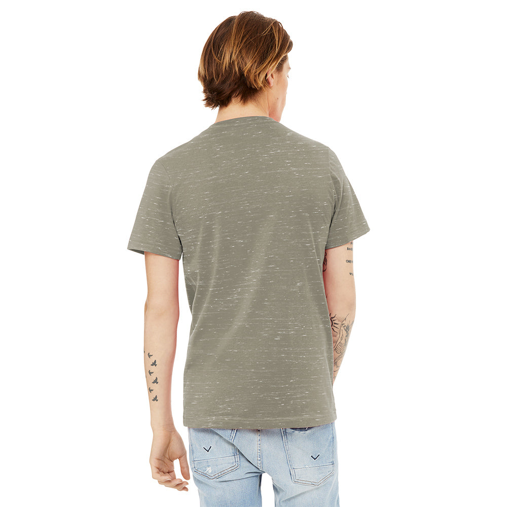 BELLA+CANVAS Unisex Premium Quality Textured Jersey V-Neck Stylish T-Shirt