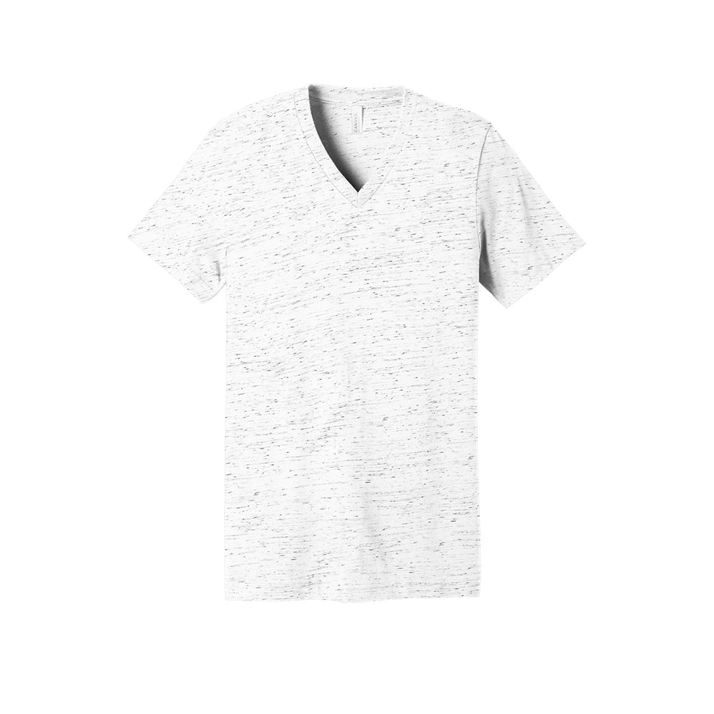 BELLA+CANVAS Unisex Premium Quality Textured Jersey V-Neck Stylish T-Shirt