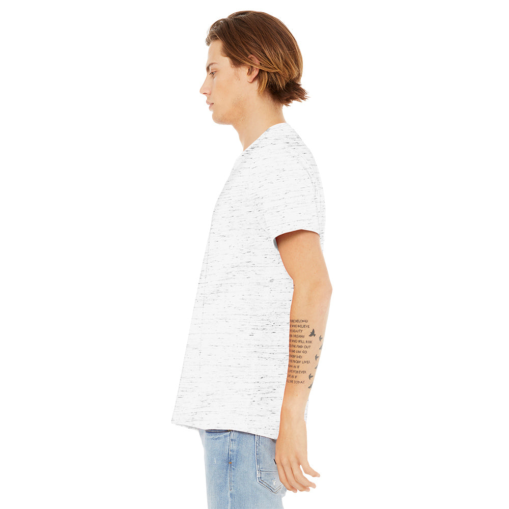 BELLA+CANVAS Unisex Premium Quality Textured Jersey V-Neck Stylish T-Shirt