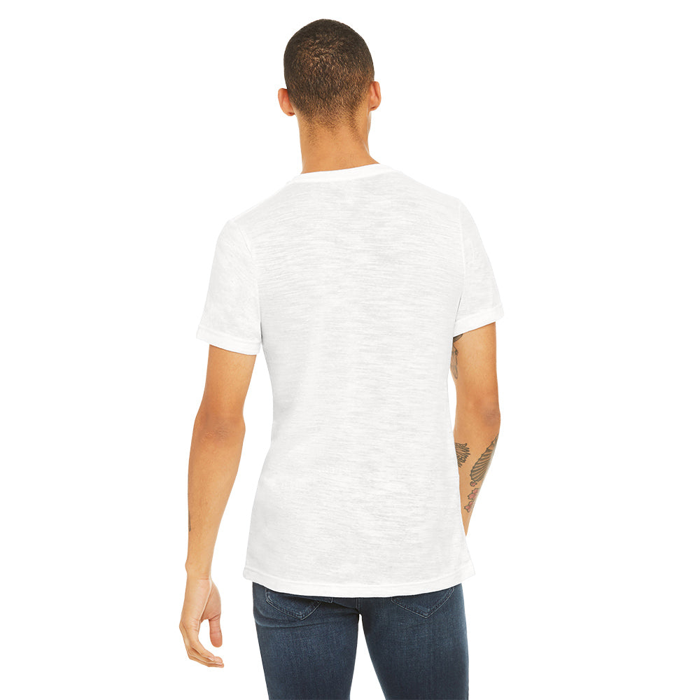 BELLA+CANVAS Unisex Premium Quality Textured Jersey V-Neck Stylish T-Shirt
