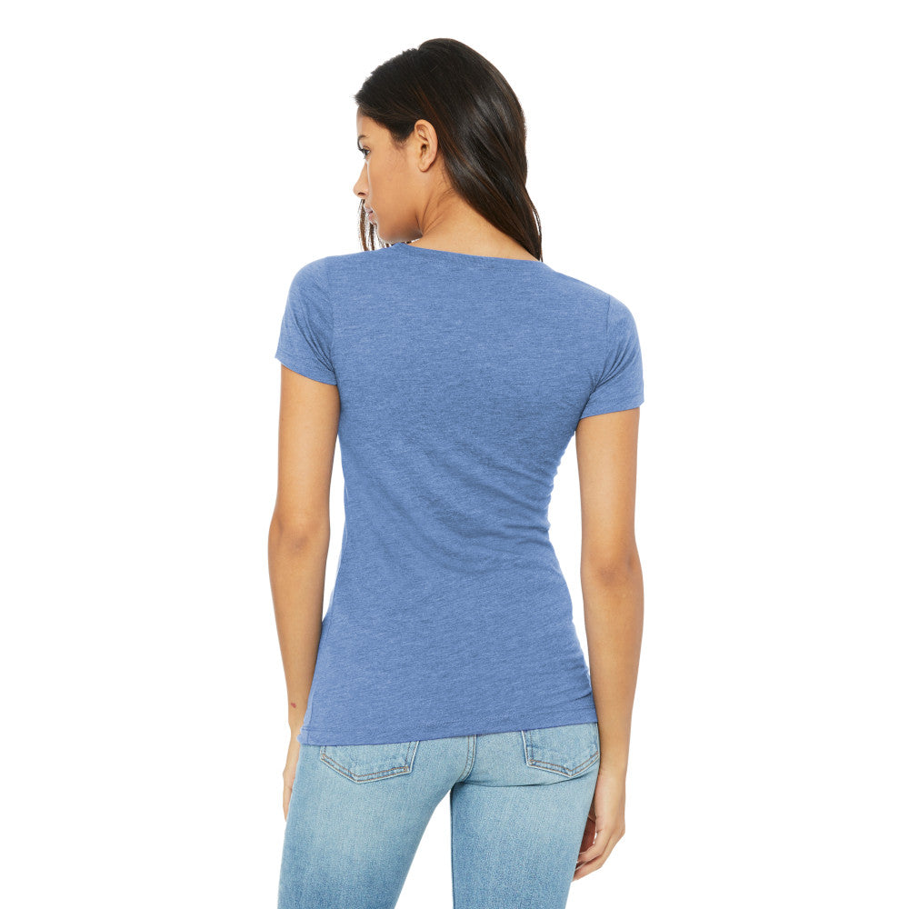 BELLA+CANVAS Women’s Premium Quality Triblend Short Sleeve Stylish T-Shirt