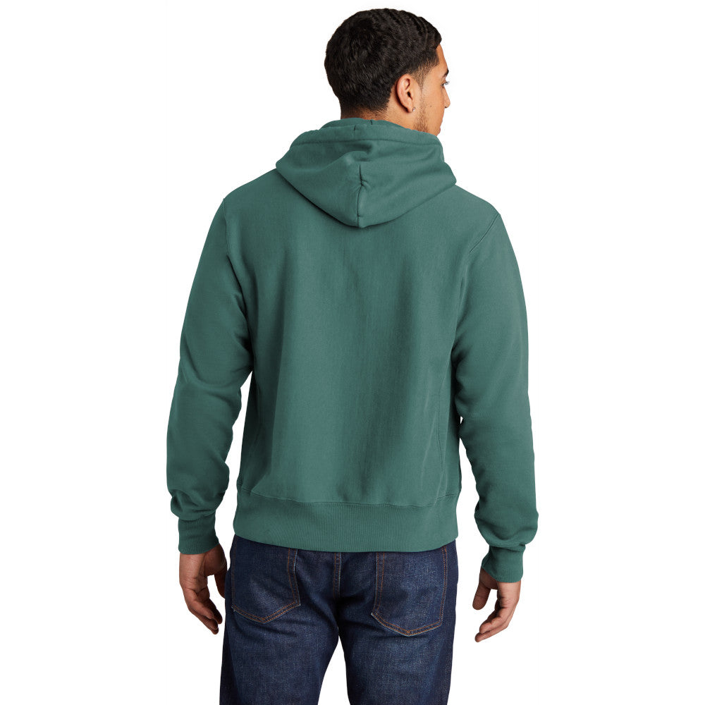 Champion Men's Reverse Weave cotton Pullover Garment-Dyed Comfortable Hoodie
