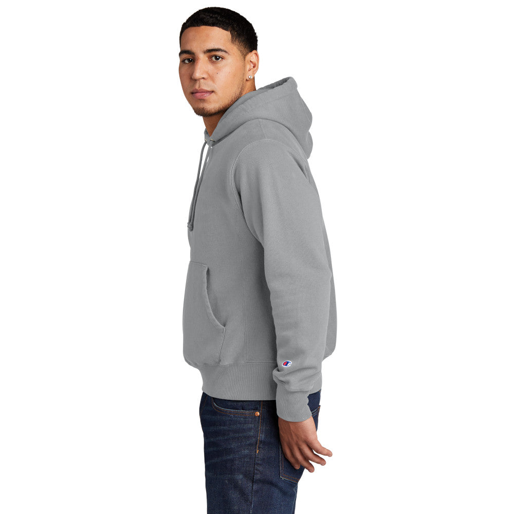 Champion Men's Reverse Weave cotton Pullover Garment-Dyed Comfortable Hoodie