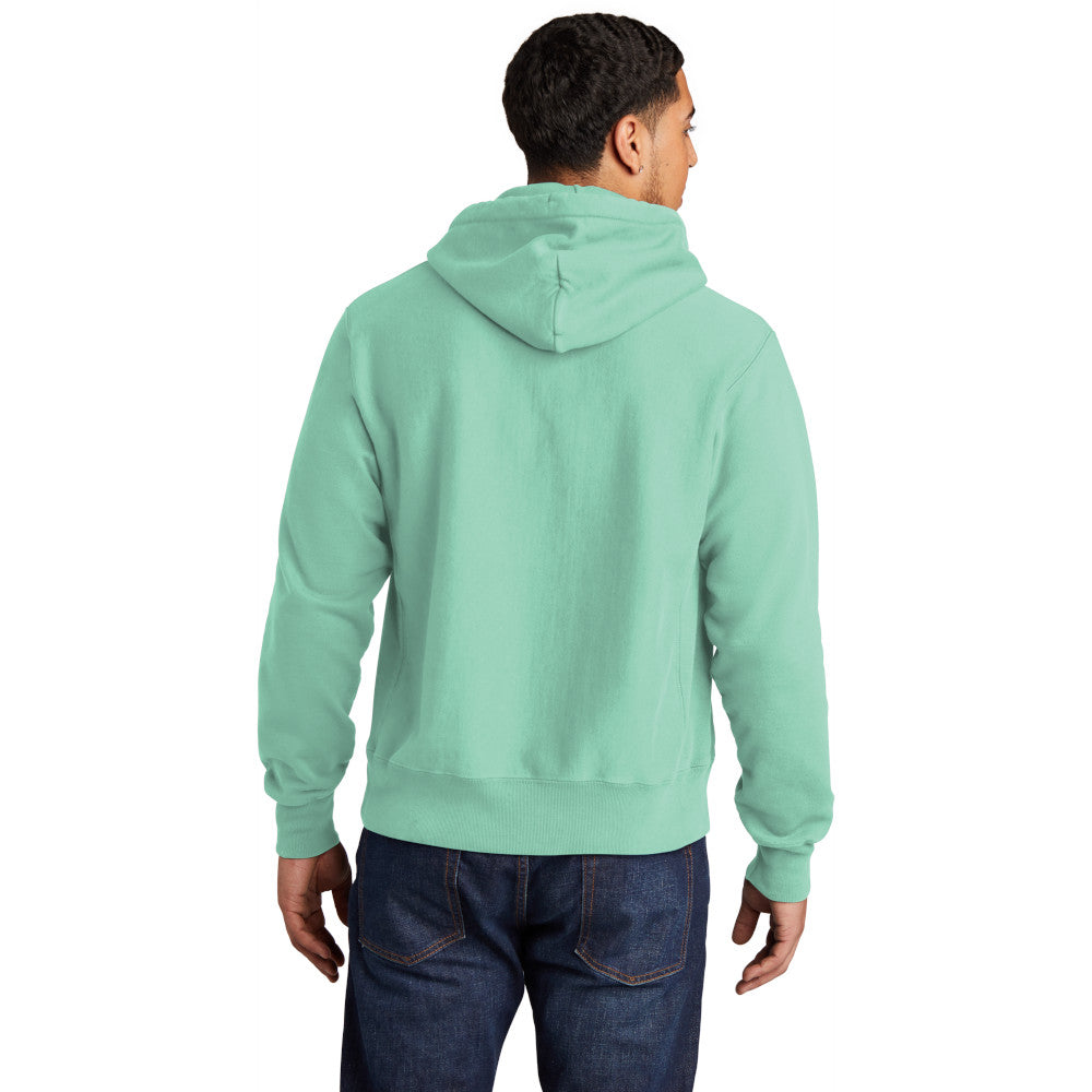 Champion Men's Reverse Weave cotton Pullover Garment-Dyed Comfortable Hoodie