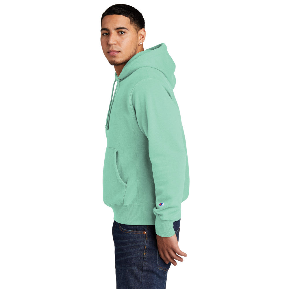 Champion Men's Reverse Weave cotton Pullover Garment-Dyed Comfortable Hoodie