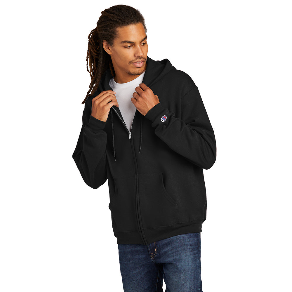 Champion Men's Powerblend Premium Quality Comfortable Full-Zip Multicolor Hoodie
