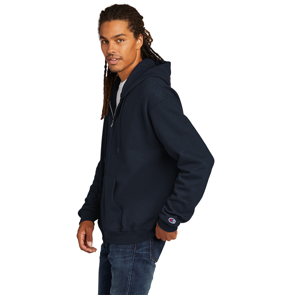 Champion Men's Powerblend Premium Quality Comfortable Full-Zip Multicolor Hoodie