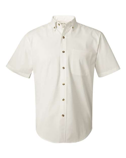 Short Sleeve Twill Shirt Tall Sizes