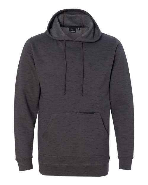 Injected Yarn Dyed Fleece Hooded Pullover Sweatshirt