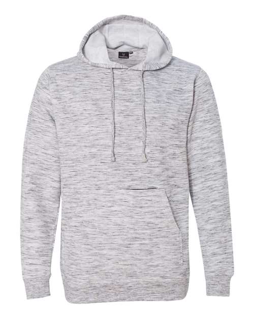 Injected Yarn Dyed Fleece Hooded Pullover Sweatshirt