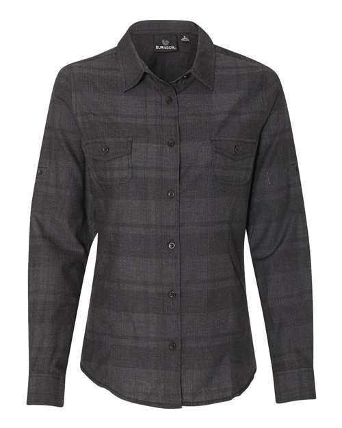 Women's Long Sleeve Plaid Shirt