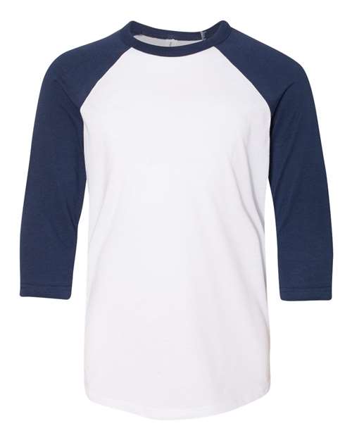 Youth Three-Quarter Sleeve Baseball Tee