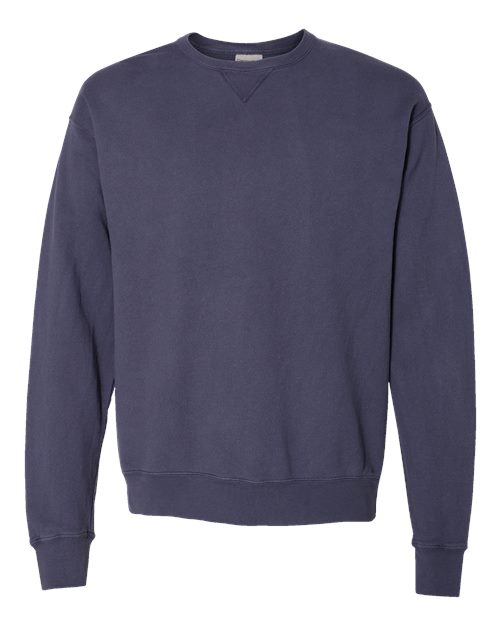 Garment-Dyed Unisex Crewneck Sweatshirt