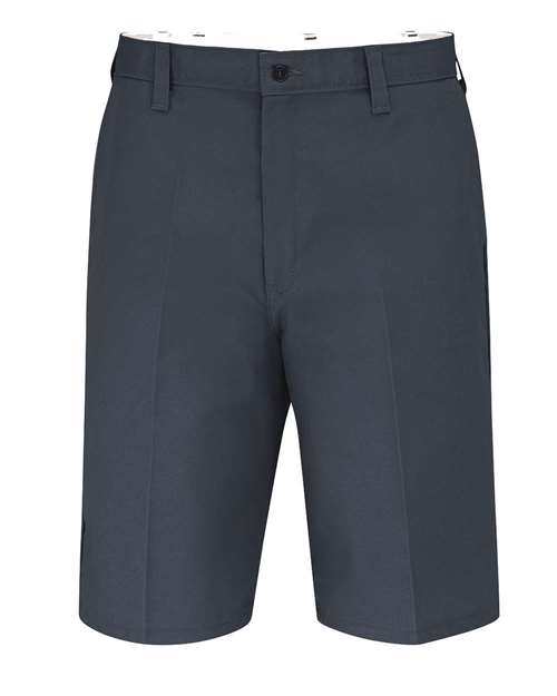 11" Industrial Flat Front Shorts - Extended Sizes