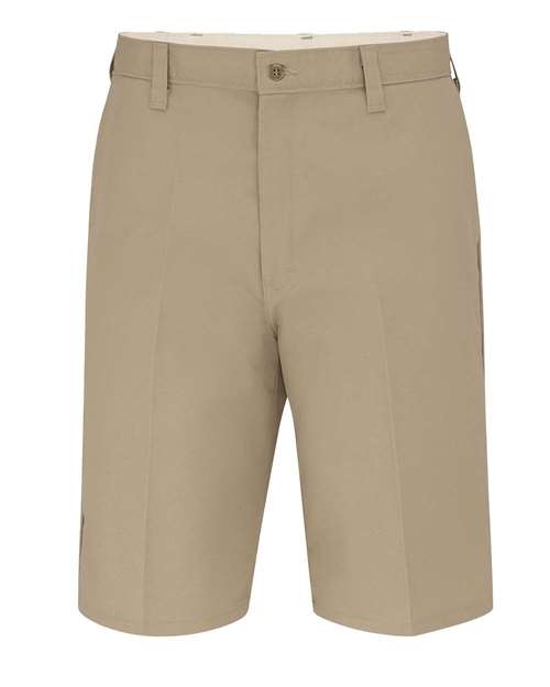11" Industrial Flat Front Shorts - Extended Sizes