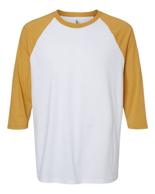 Unisex CVC Raglan Tee